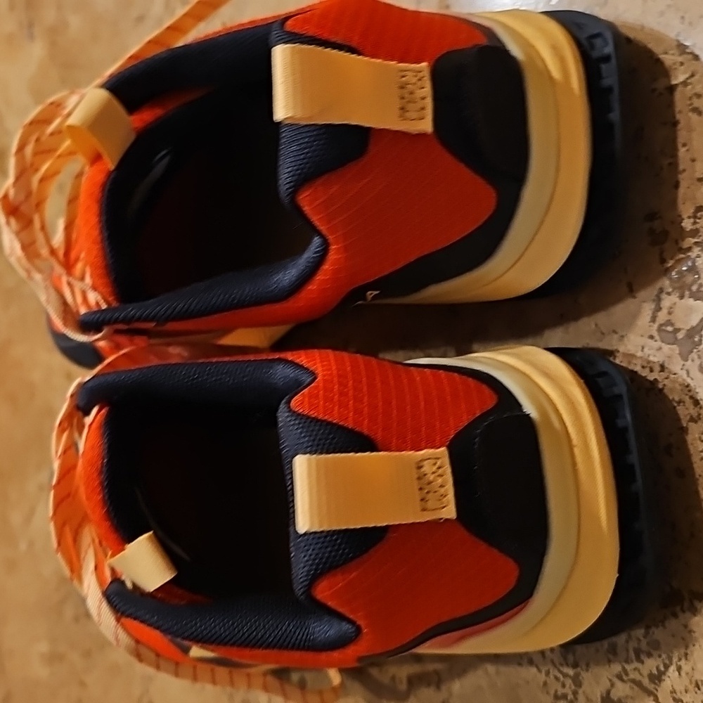 Altra Lone Peak Trail Running Shoe Men's Red Orange/Black - Picture 4 of 12